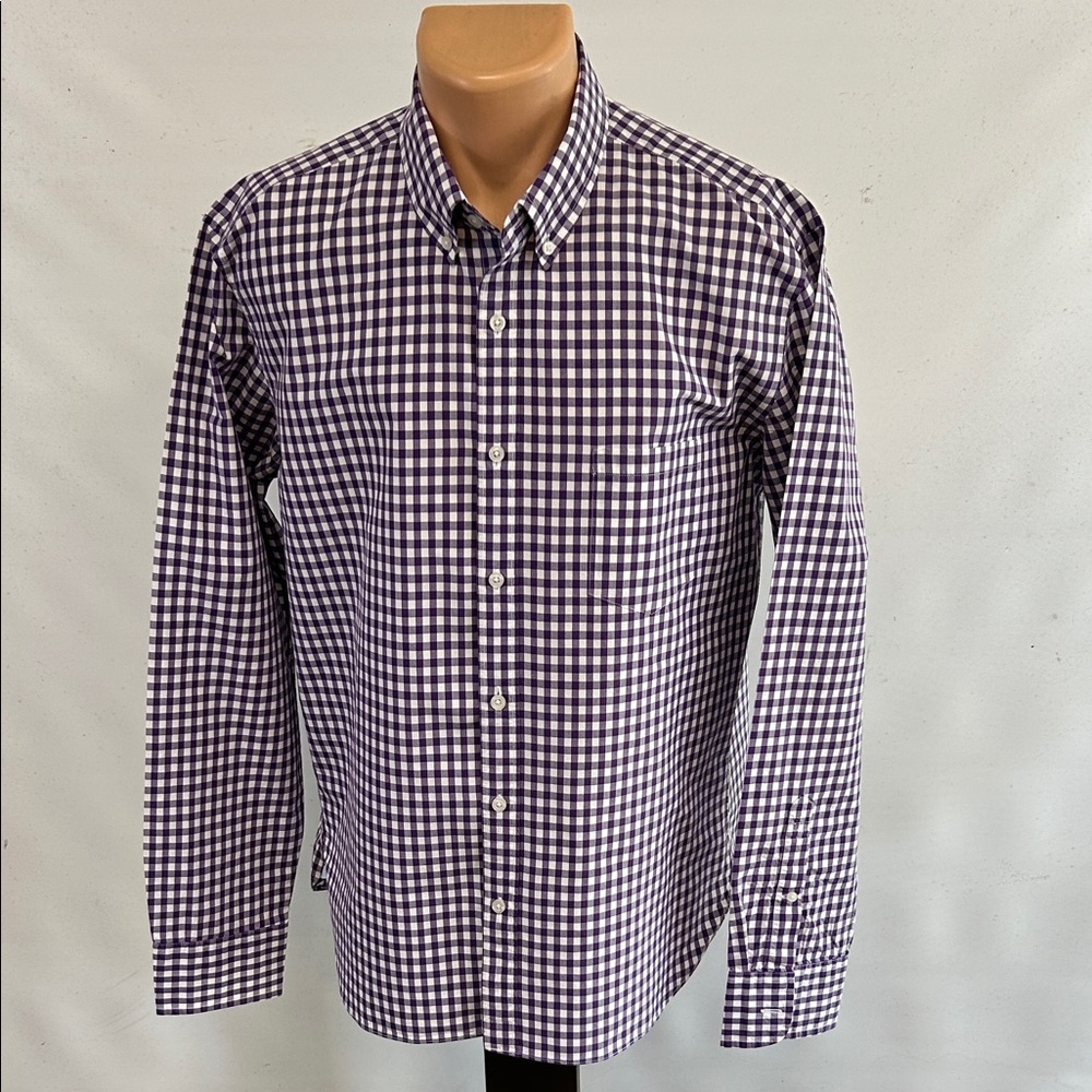 J. Crew long sleeve button down collar shirt.  XL